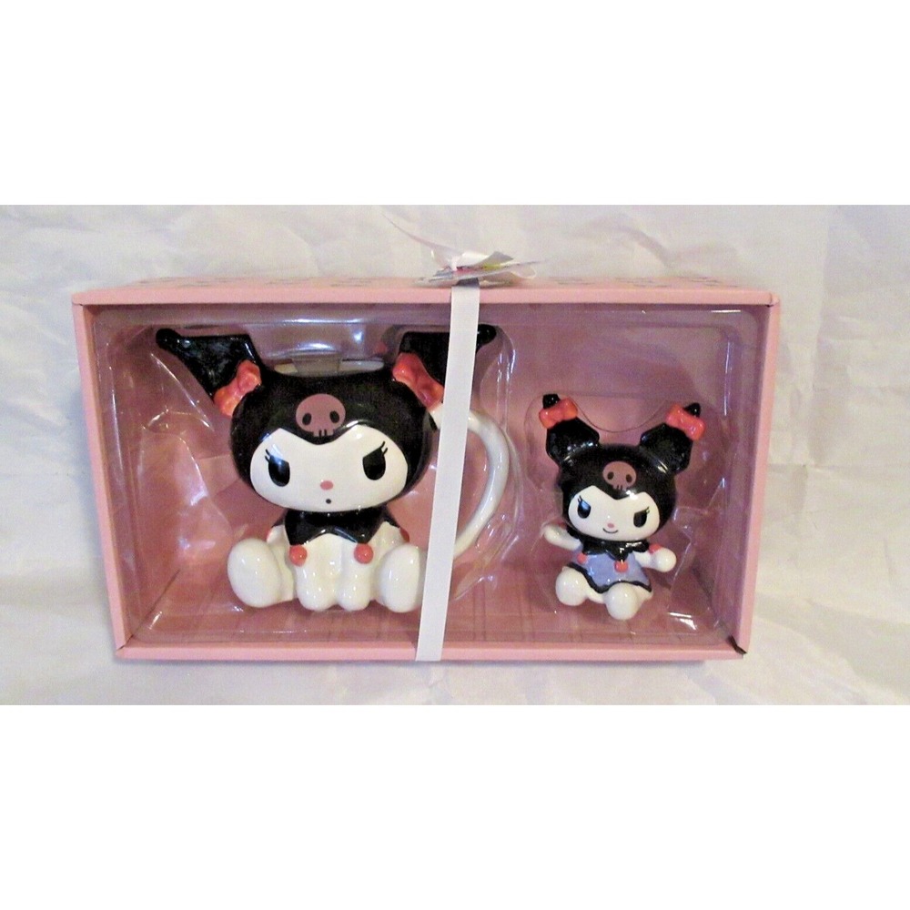 Sanrio Kuromi Mug & Figurine Set - NWT New  boxed set gift